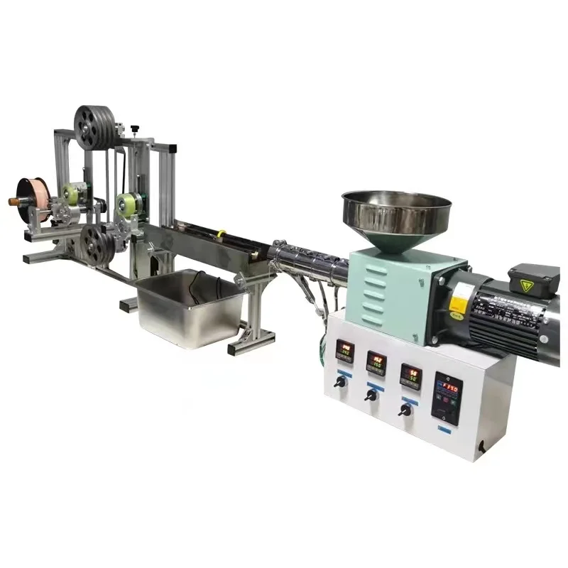 CT30/15 small conical twin-screw granulation production line laboratory plastic PVC WPC twin-screw extruder