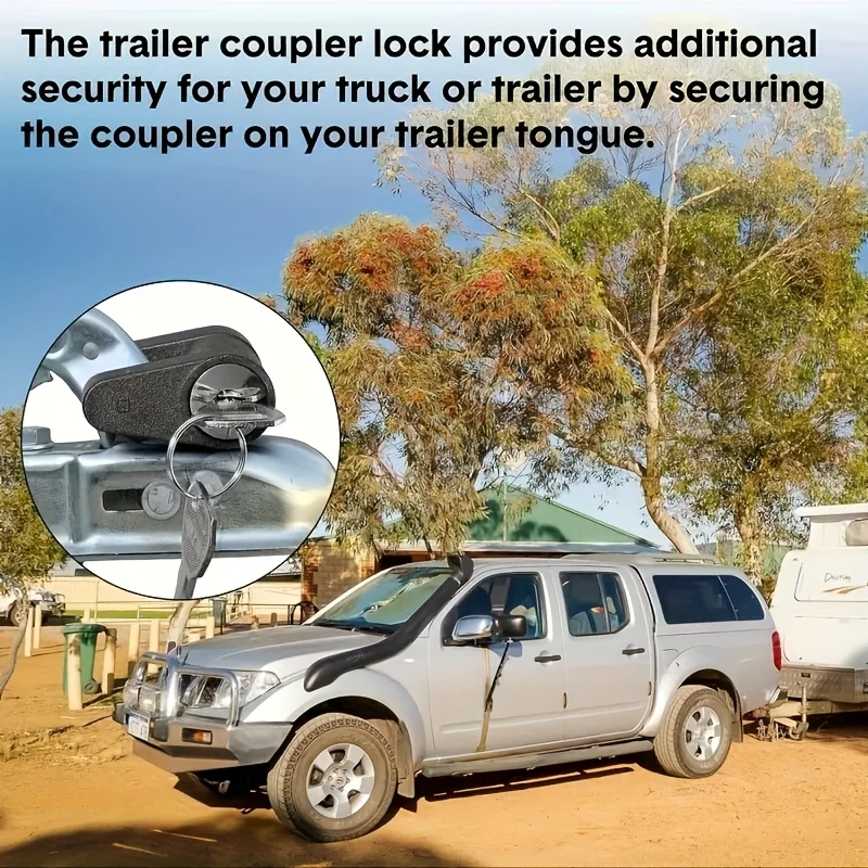 Trailer Hitch Lock, it features a secure locking function and is suitable for farm and urban agricultural equipment