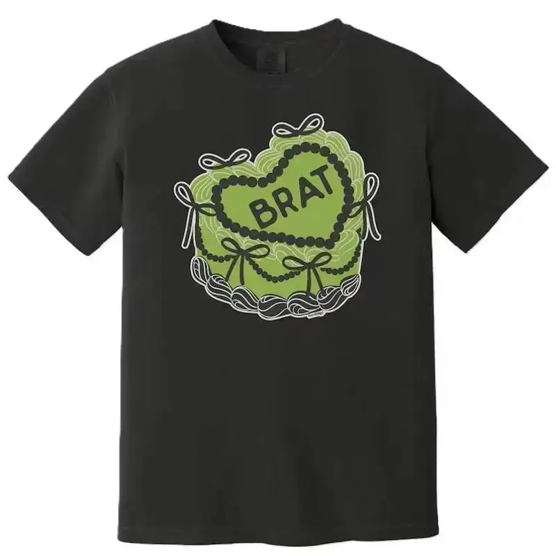 Cute Brat Green Cake T Shirt Charli Xcx So Julia