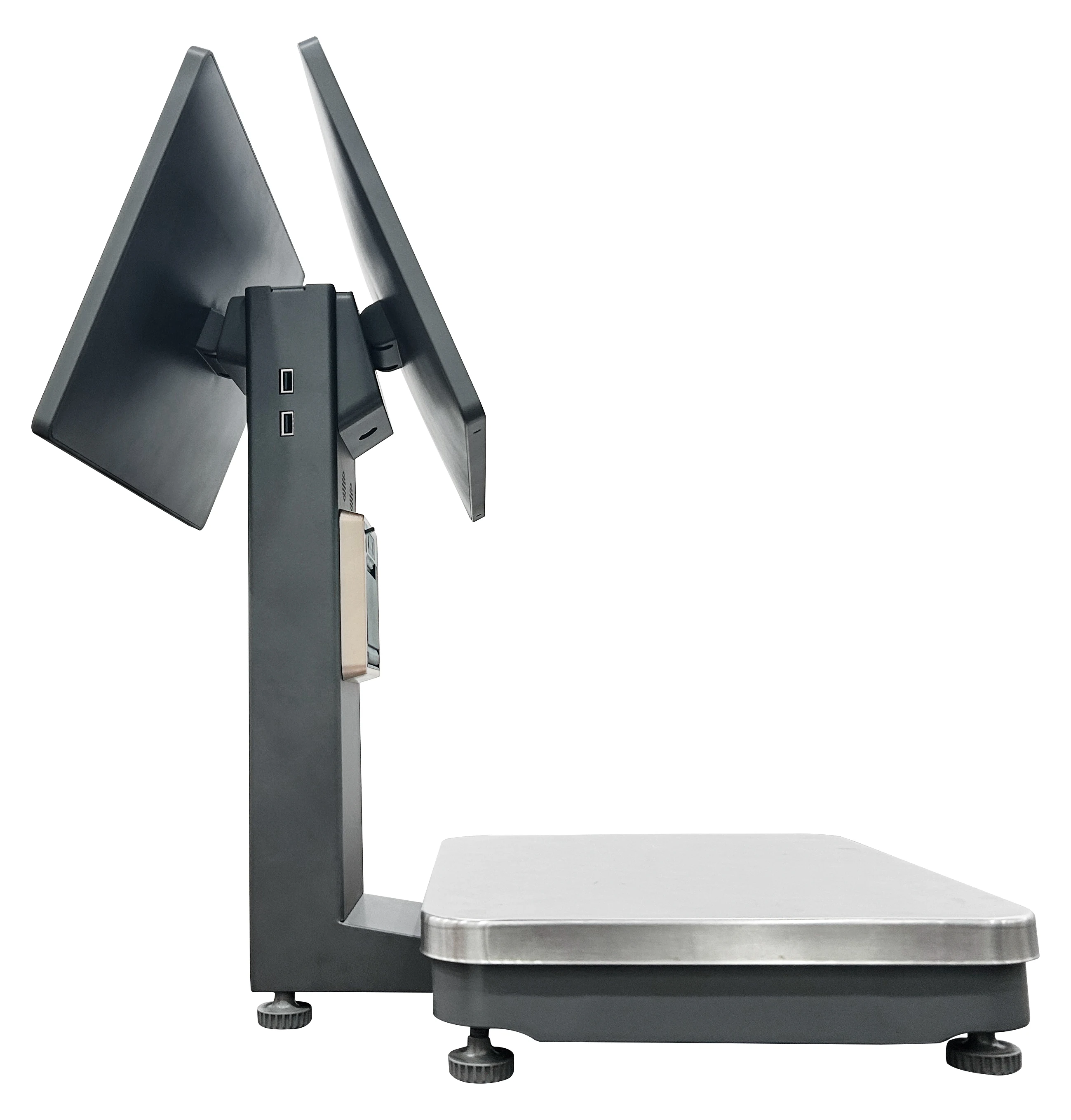 Smart S100 Scale for Vegetable and Fruit Double Screen Touch Windows AI Digital Weighing and Billing Scale Pos Cash Register view 4