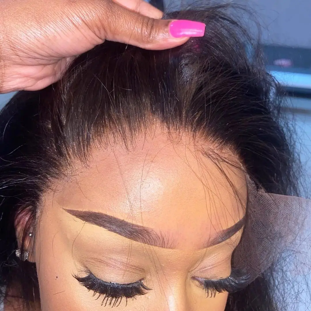 

AVENIR 9x6 Hd Кружевная застежка Прямая/объемная кружевная фронтальная застежка Ручная завязка из человеческих волос Бесплатная часть Hd Кружевная застежка Предварительно выщипанная