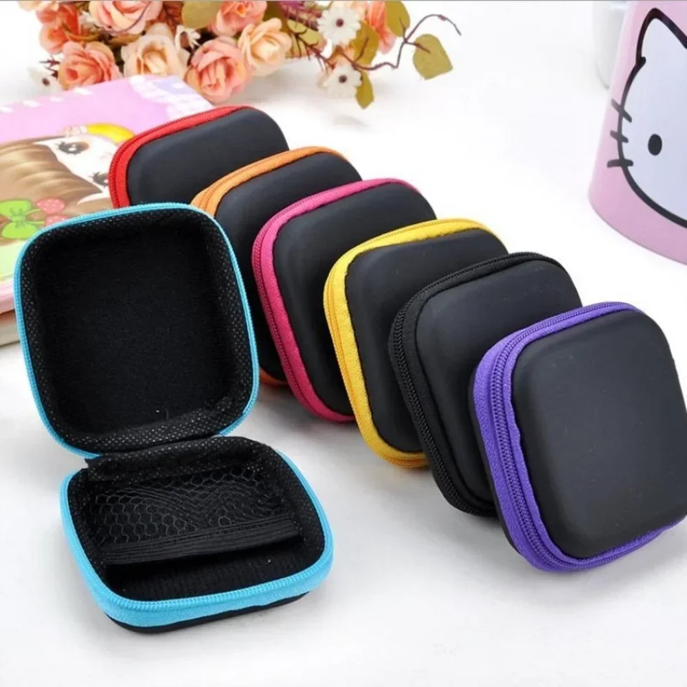 1PCS Headphone Storage Bag Mobile Phone Data Cable Charger Box Digital Finishing