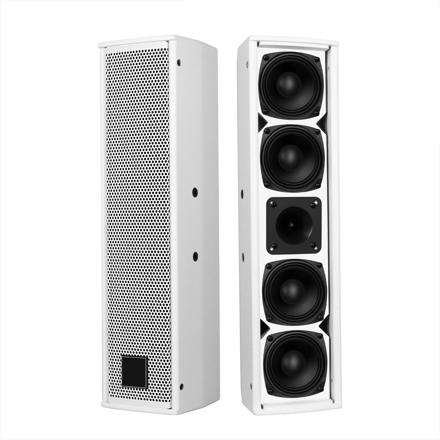 

DS44 Professional 150W White Column Sounds System Equipment For Conference Speaker Subwoofer