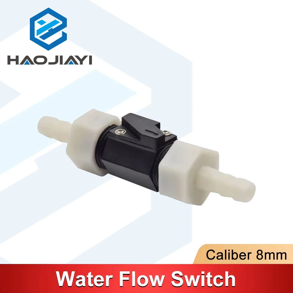 CO2 Laser Tube Cooling Protection Assembly, Flow Switch, Pressure Gauge, Auto Controller and 8mm Connection Fittings