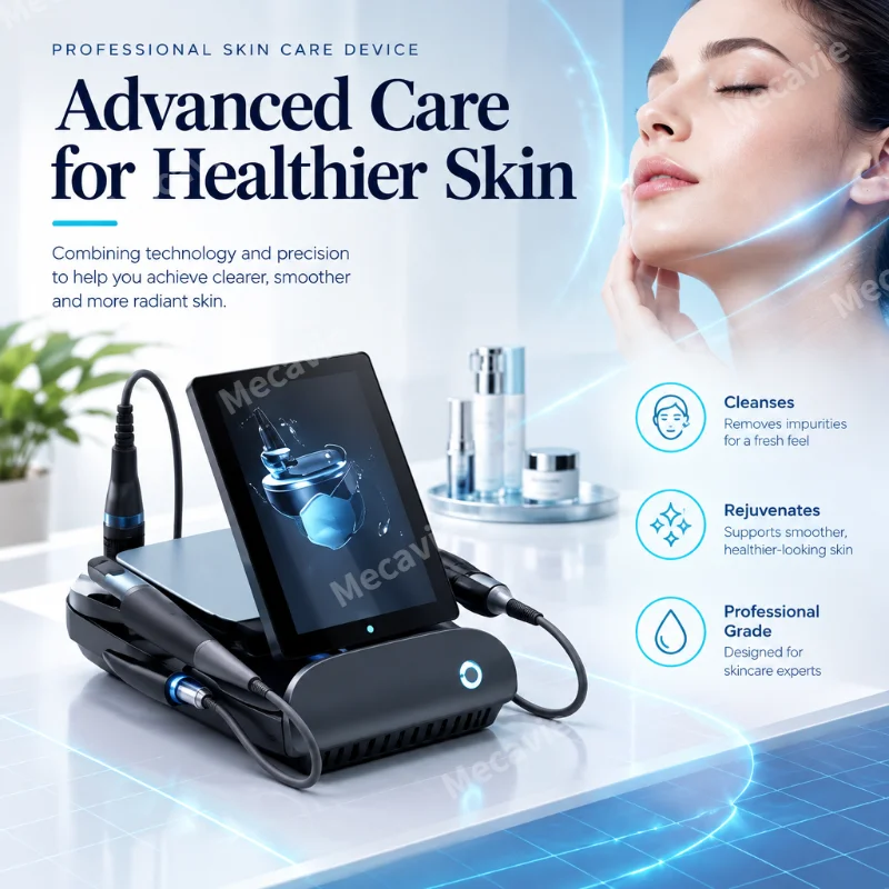 Compact Portable Facial Body Beauty Apparatus Smart Control Skin Purifying Boost Elasticity Firm Loose Skin Salon Skin Care
