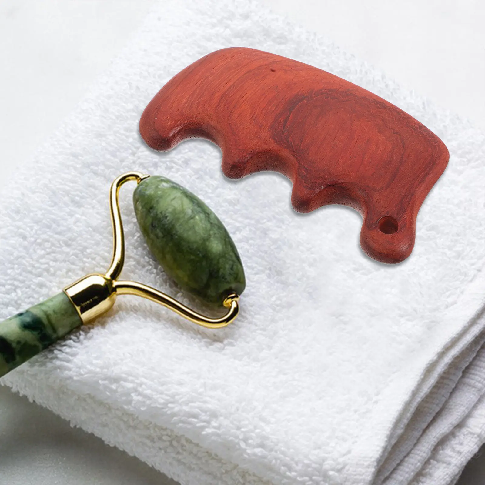 Wooden Gua Sha Board Natural Chicken Wing Wood Handheld Therapy Tool Ergonomic Muscle Sculpting Body Massage Spa Relaxation Tool