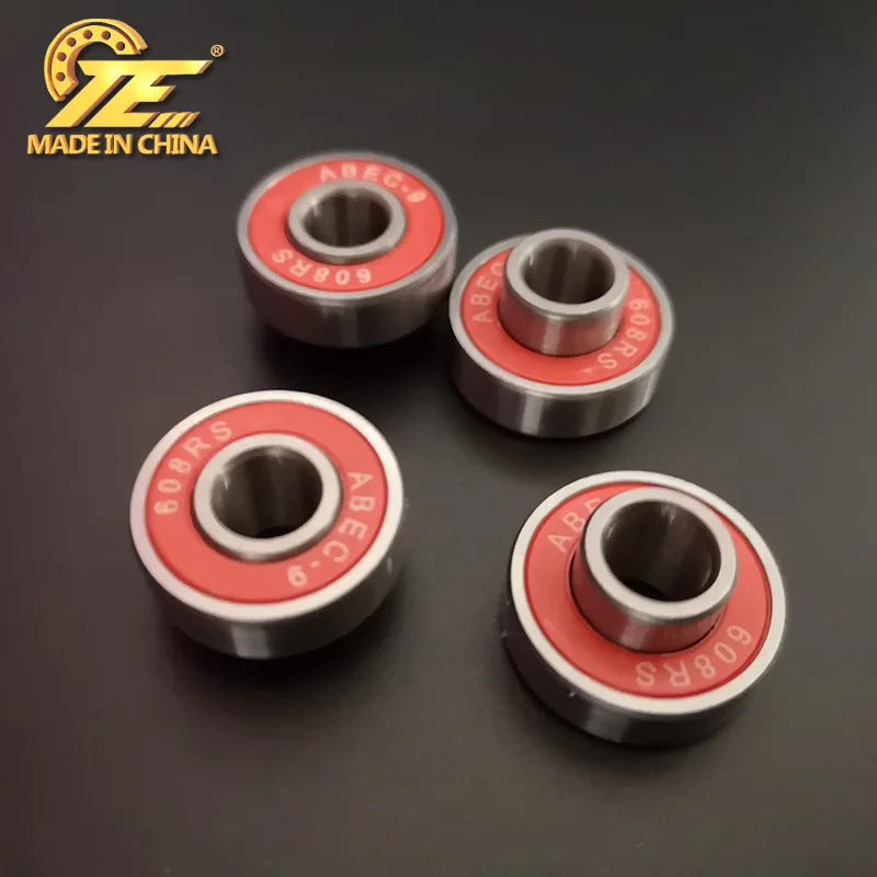 1PCS  Long plate integrated 608 bearing Silent bearing Land surfboard high speed bearing