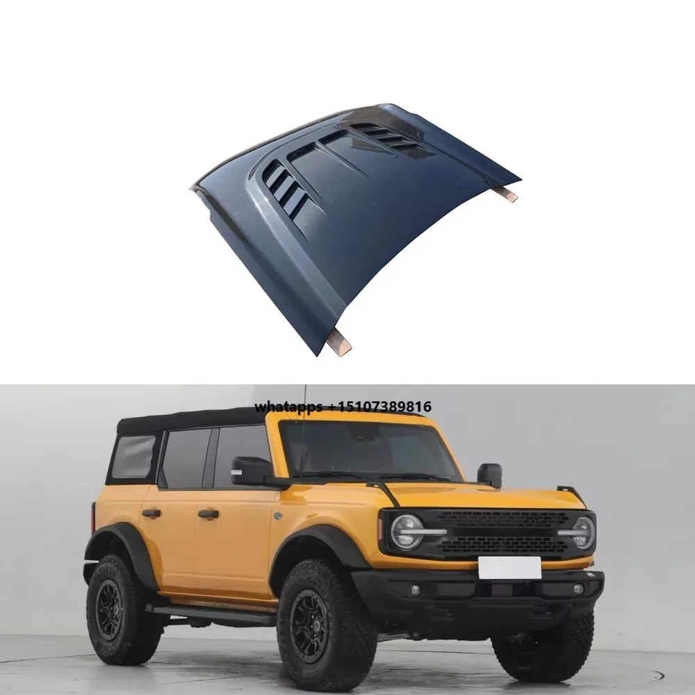 

Carbon Fiber Car Engine Hood for Bronco Sport 4-Door 2021-2022
