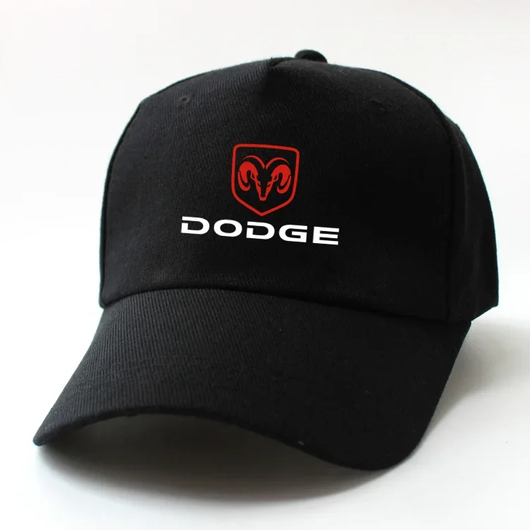 Black Cap Dodges Challenger Baseball Cap Snapback Caps Casquette Hats Fitted Casual Gorras Hip Hop Dad Hats Men Women Unisex