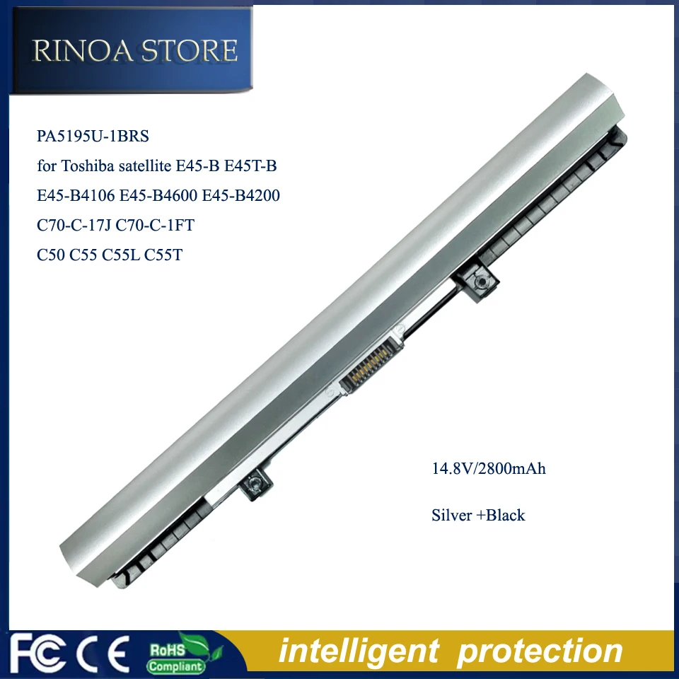 PA5195U-1BRS PA5185U-1BRS batería del ordenador portátil para Toshiba satélite E45-B E45T-B E45-B4106 E45-B4600 E45-B4200 C70-C-17J C70-C-1FT