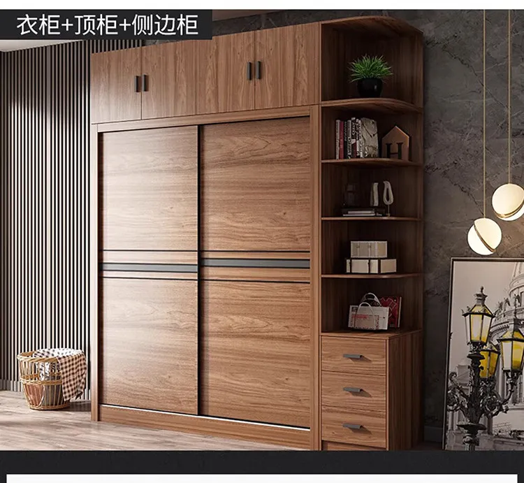 Luxury Material Wardrobe Closet Customized Tall Shelves Open Wardrobes Display Space Saving Muebles Para Hogar Furniture Home