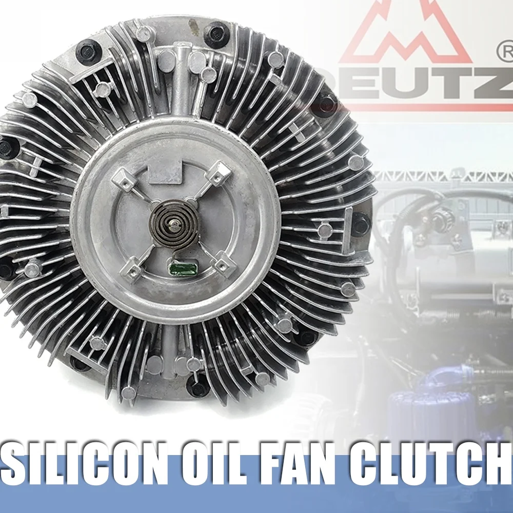 Silicon Oil Fan Clutch Replaces 0422-4352 (KZ 0165-71 0134 0) For Construction Machinery Engine Deutz Truck Parts ZIQUN Brand