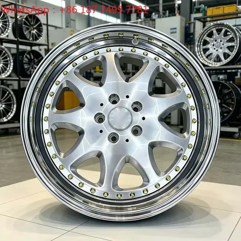 NNX Forged Wheels Two Piece 18 19 20 21 22 Inch Five Spoke Forged Car Rims Alloy Forging Wheel Factory Price