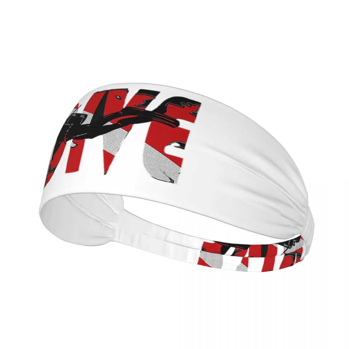 

Custom Scuba Diving Dive Diver Sea Snorkeling Sports Sweatband for Men Women Wicking Moisture Sports Sweatband Gym Yoga Running
