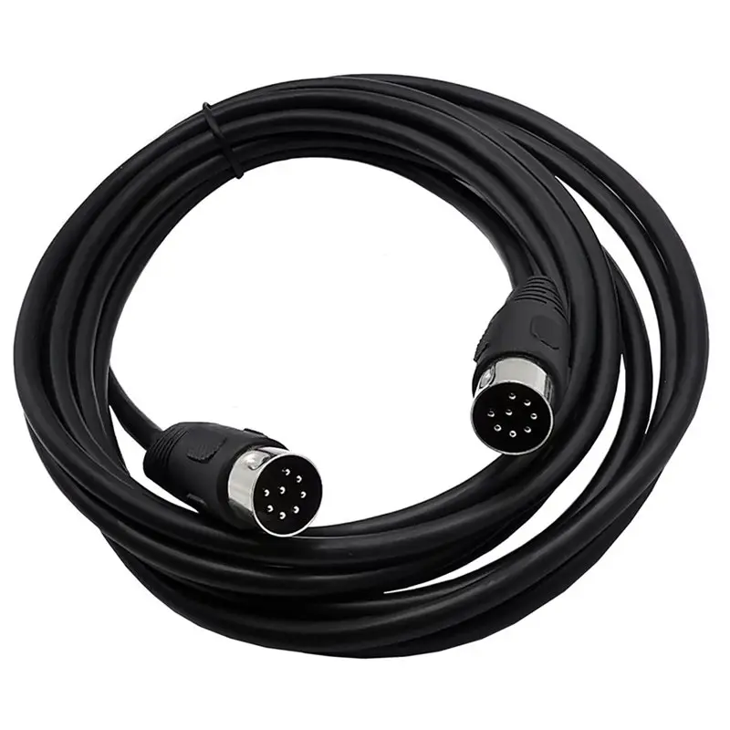 AA60 8 Pin DIN Speaker Extension Cable Male to Male 3M for Bang & Olufsen Beolab Active Loudspeakers Audio Connector Lead