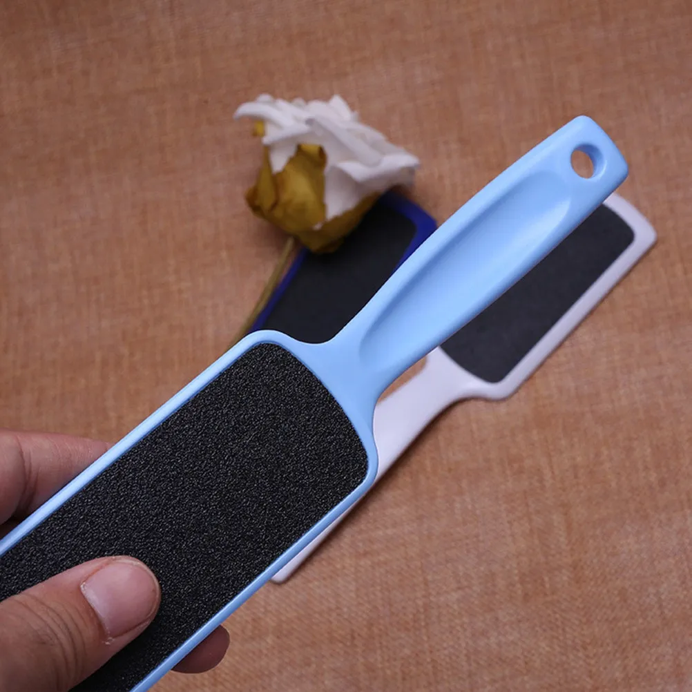 Premium Double Side Pedicure Paddle Foot Callus File Pumice Stone Exfoliator for Dry Wet Use Dead Skin Remover Soft