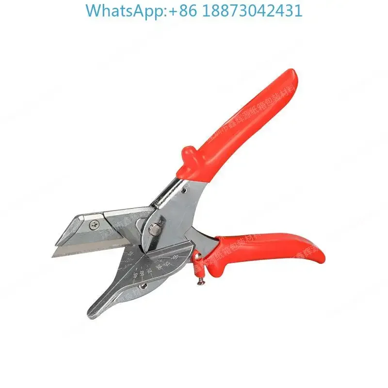 Special scissors for quick-loading indentation die Indentation strip back pressure line Fishing line cutter with angle knife