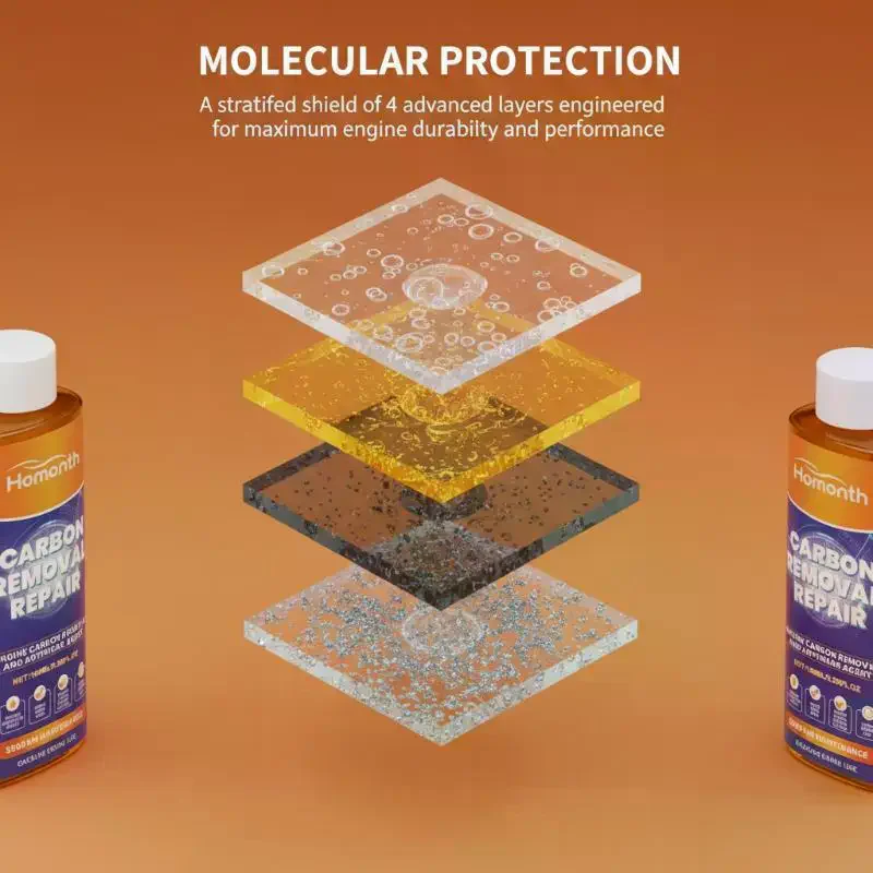 Car Engine Decarbonizer Oil Additive Superior Engine Protector for Noise Reduction and Smoother Performance on Daily Commute