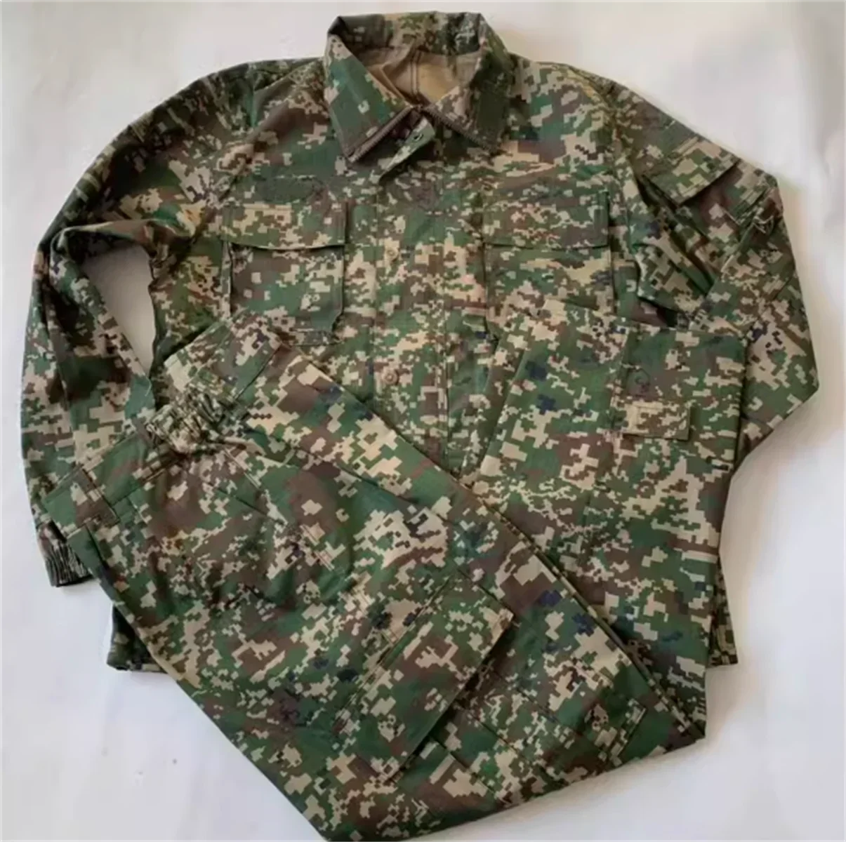 Chechen armed cotton camouflage suit set