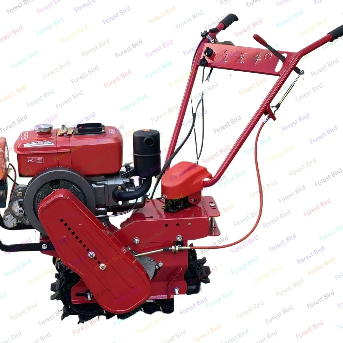 

Plow Diesel Tiller Sowing Fertilization Turning Plow Chain Track Micro Tiller Gasoline Multifunctional Agricultural Ditcher