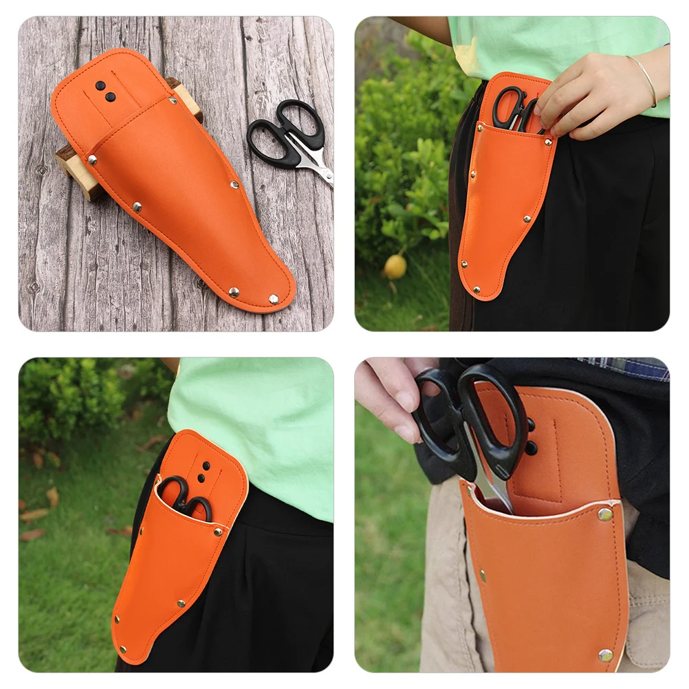 

2Pcs Gardening Scissor Covers Protective Pruner Sheaths Durable Cases for Pruning Shears Tools Pruner Snap