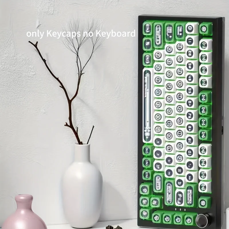 

Кейкапы серии Green Cat's Eye Stone с сублимационной печатью, 138 клавиш, PBT, оригинальные, высококачественные, для механических клавиатур