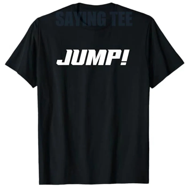

Jump! | K-Pop T-Shirt I Love KPop Letters Printed Saying Tee Y2k Design Simple Streetwear Clothes Novelty Gift Women's Fashion