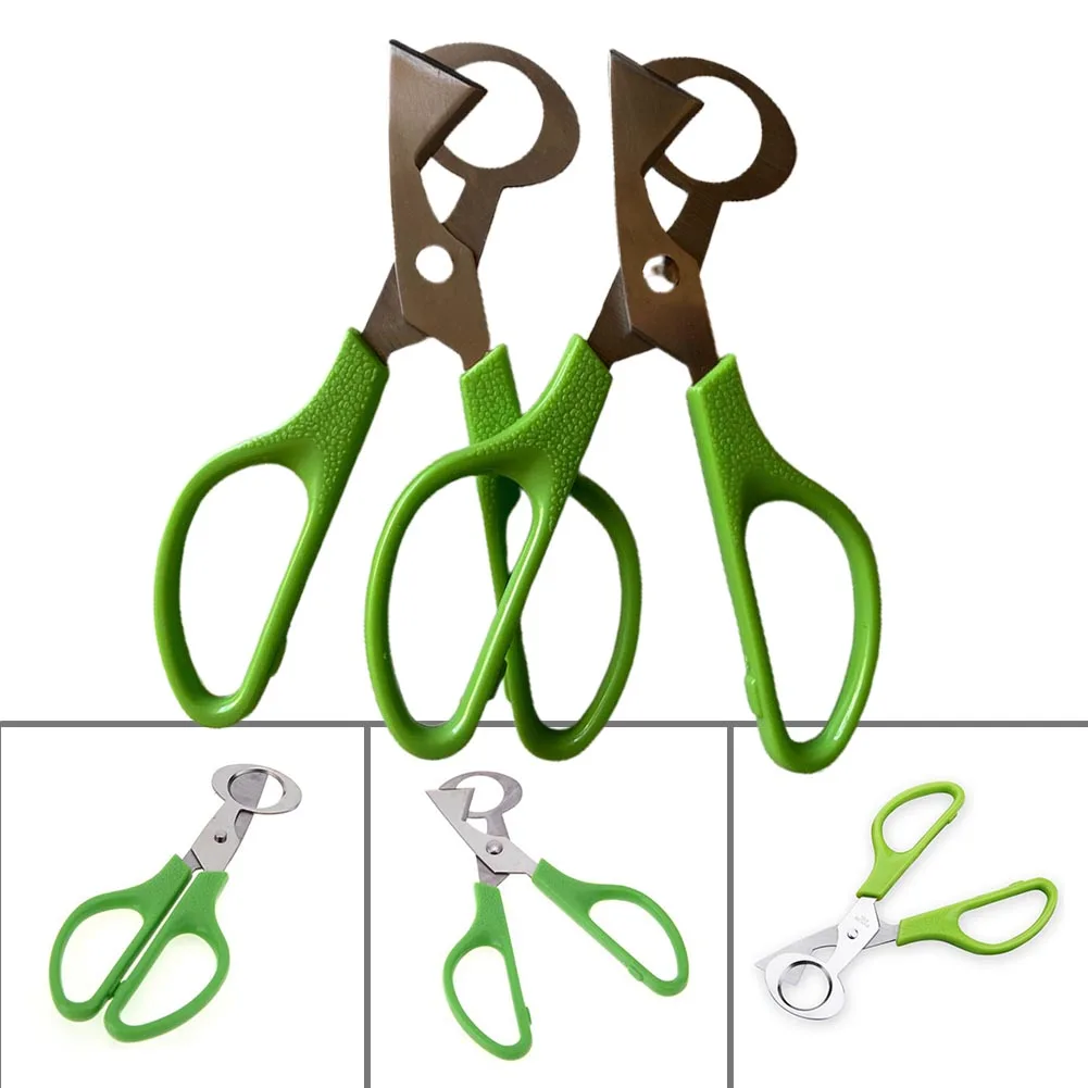 

Safe Brand New Quail Egg Scissors Egg Cutter Easily Cut Off The Top Of The Eggshell To Be Able To Pour Out The Egg