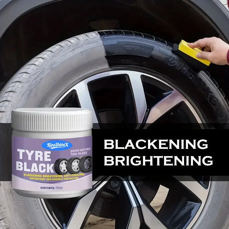 Bright Wax Protection for Automobile Tires Brightening and Durable Maintenance Coating for Plastic Parts Anti Aging Protection