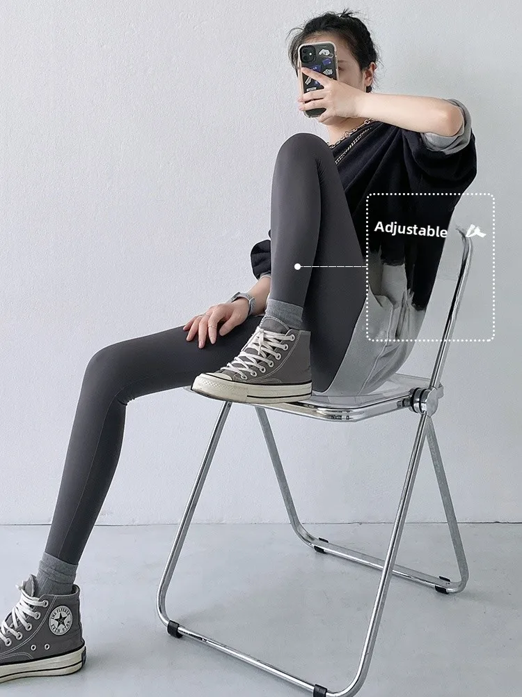 ark Skin Leggings Women's Outdoor Wear Spring Autumn New a Color Sports Fitn Slimming High Elastic Yoga Pants