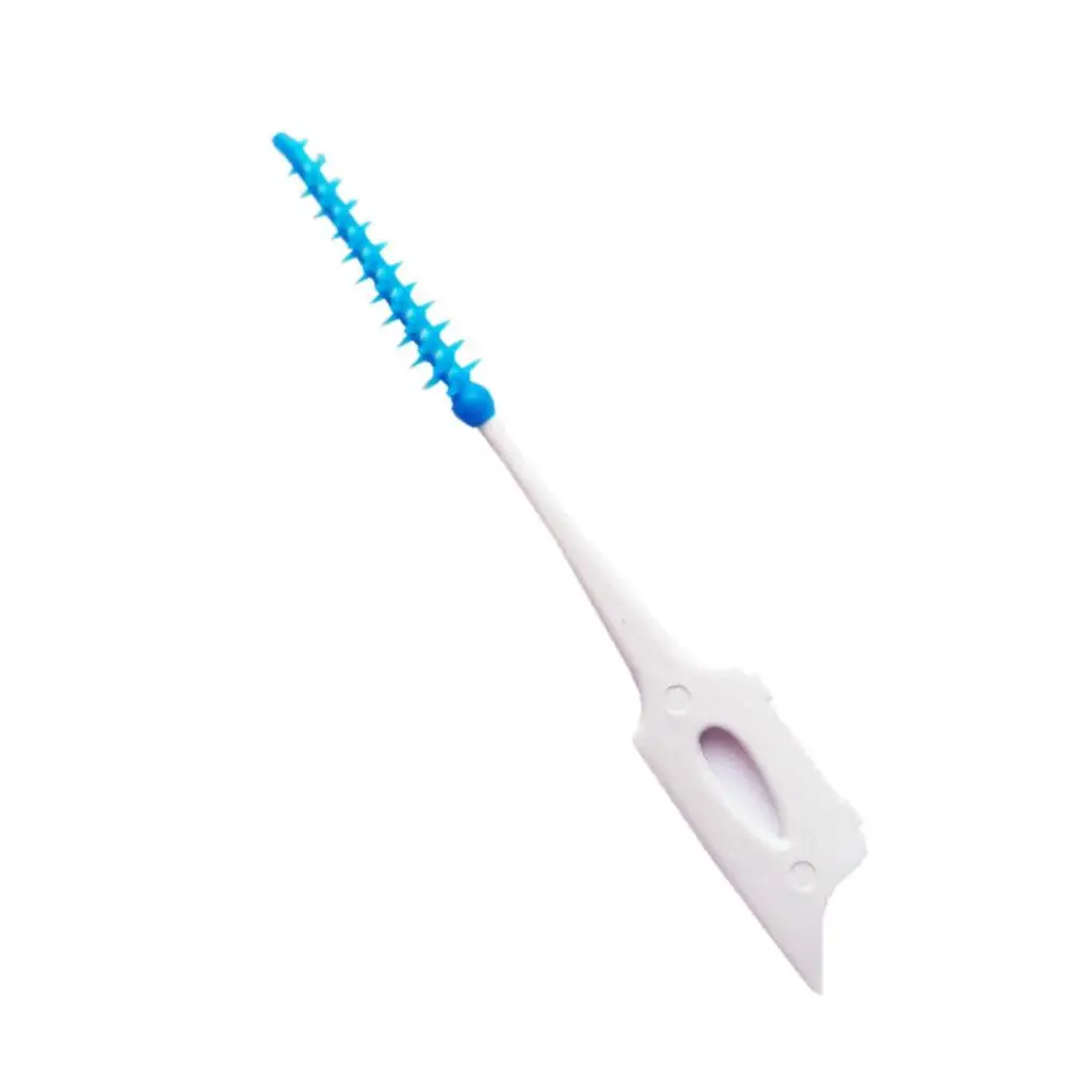 Escovas interdentais macias para a remoção da placa, escovas limpas, gel, 8,5 cm, 160 PCes