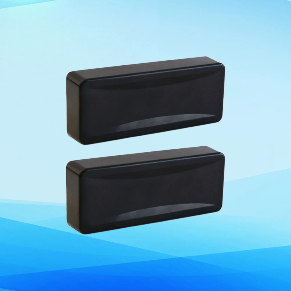 2Pcs 고급 자기 화이트 보드 지우개 두꺼운 플란넬 쉽게 청소되지 않음 보드 학교 문구 용품에 대한 강력한 흡착력