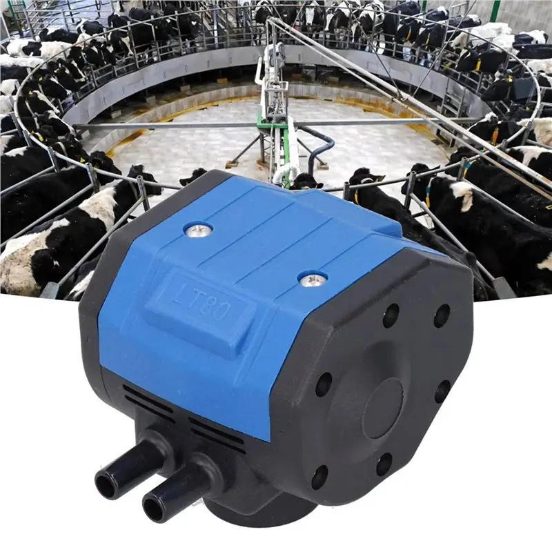 AB42-2X 2 Outlets Milking Machine Pneumatic Pulsator Adjustable For Cattle Goat Milker Parts Farming Equipment