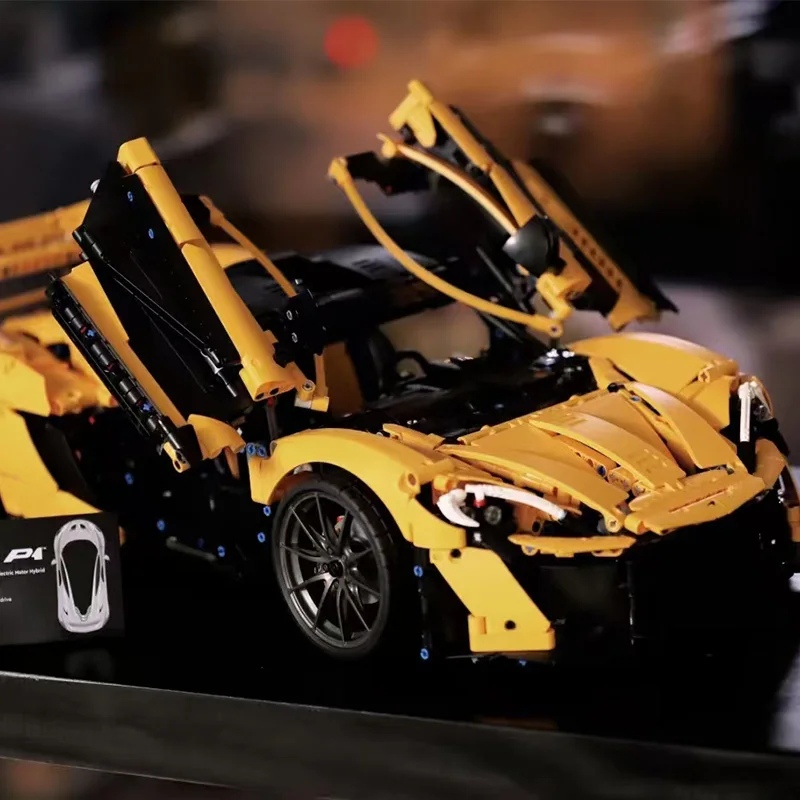 3893Pcs Technical Building Blocks Super Racing Car 1:8 Sports Car Bricks Toys Set Model Ornament Kids Gifts Boys Toys