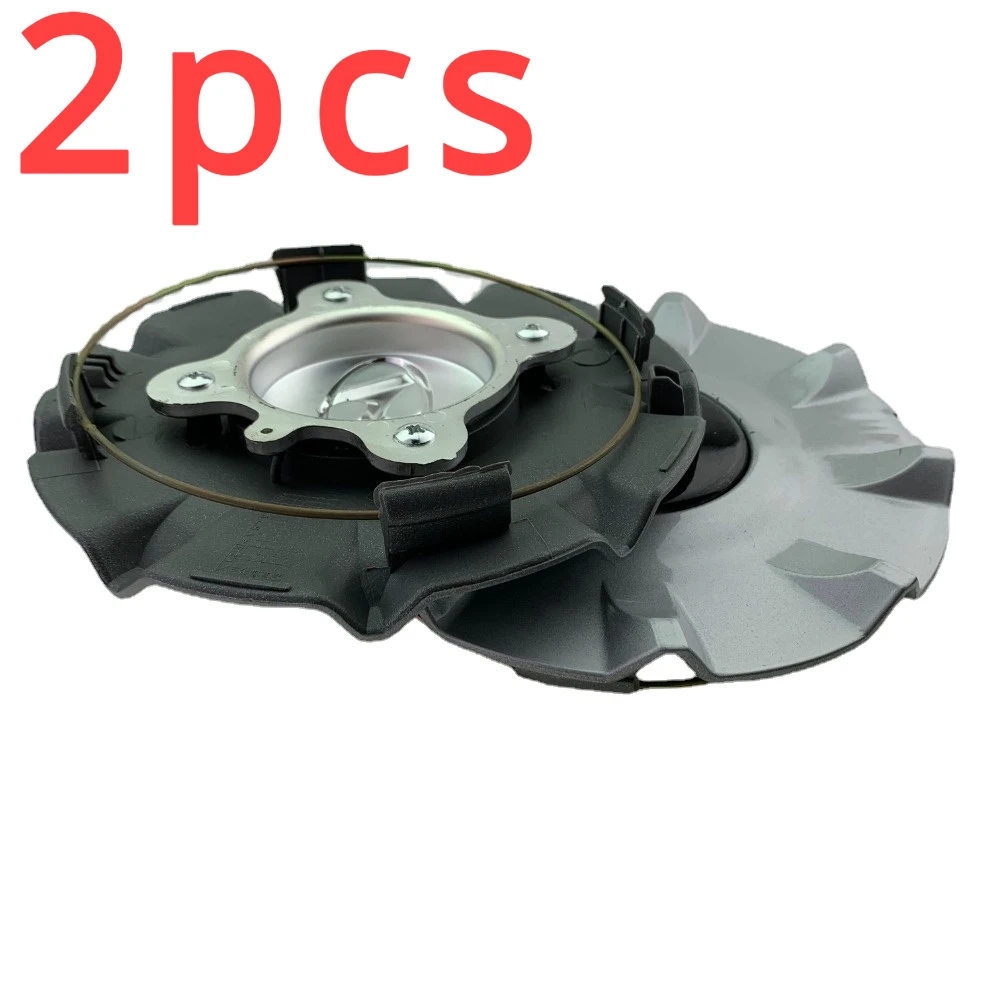 2pcs For Sonata hub cover center small wheel cover cap ferry 9 /10 column Decoration replacement cover Plastic electroplating