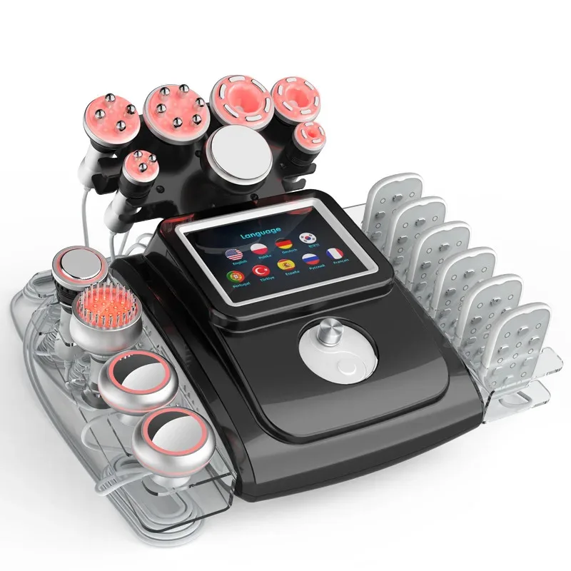 

Beauty Machine 11 In 1 Multifunctional Body Slimming Fat Removal Vacuum RF Cavitation Skin Tightening Body Shaping Machine