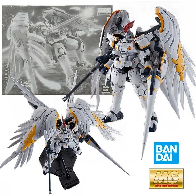 

Bandai PB MG 1/100 Tallgeese Fluegel EW 20Cm Gundam Wing Anime Original Action Figure Model Kit Assemble Toy Gift Collection