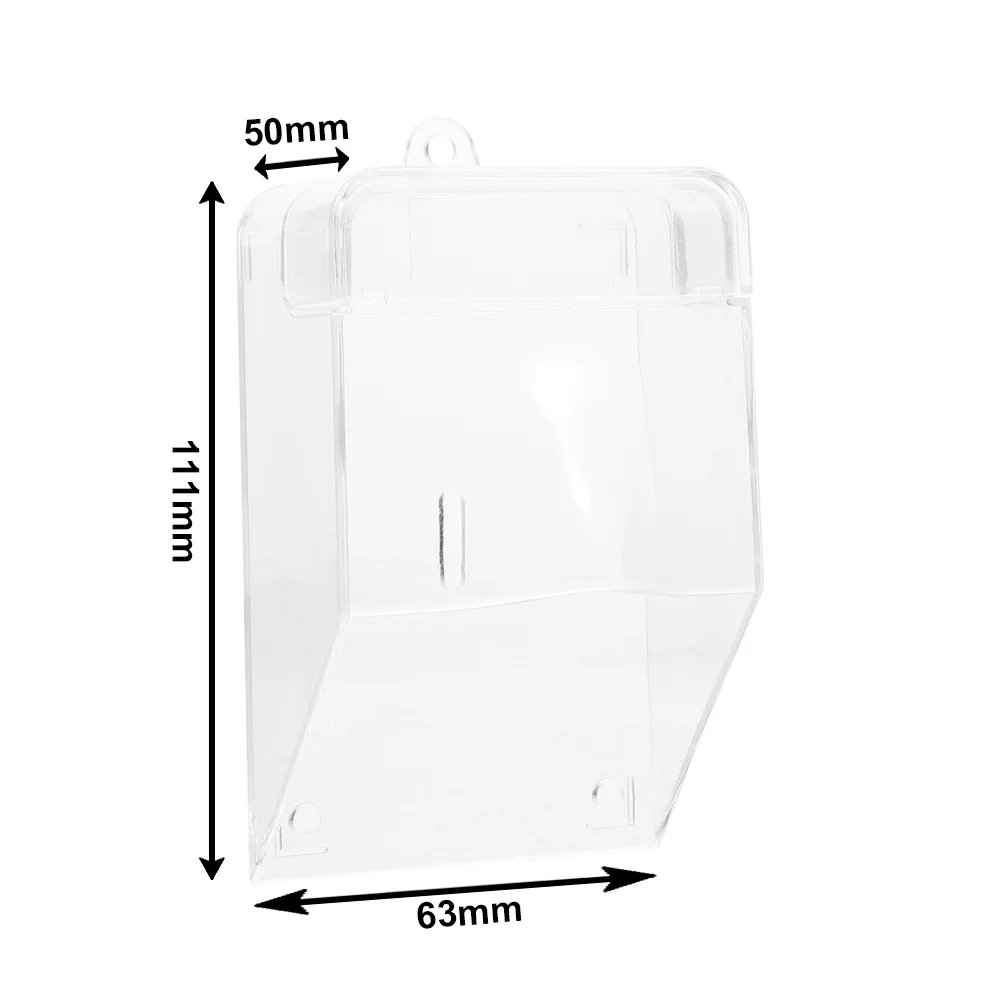 야외 방수 무선 초인종 설치, 초인종 장비 커버, 111*63*52mm, 1 PC