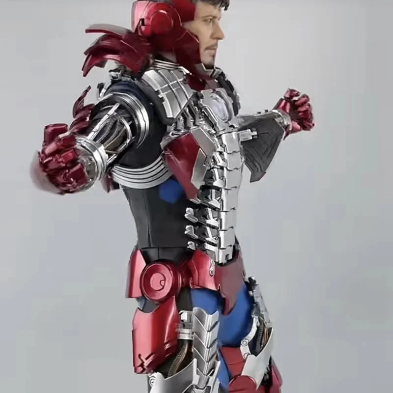 Hottoys Marvel 1/6th Mms599 Iron Man 2 Tony Stark Mk5 Ht Original Marvel Anime Action Figures Collectible Model Toys Gifts