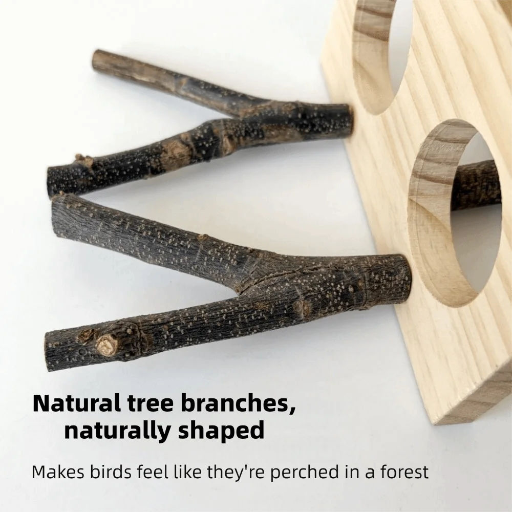 Natural Wood Bird B…