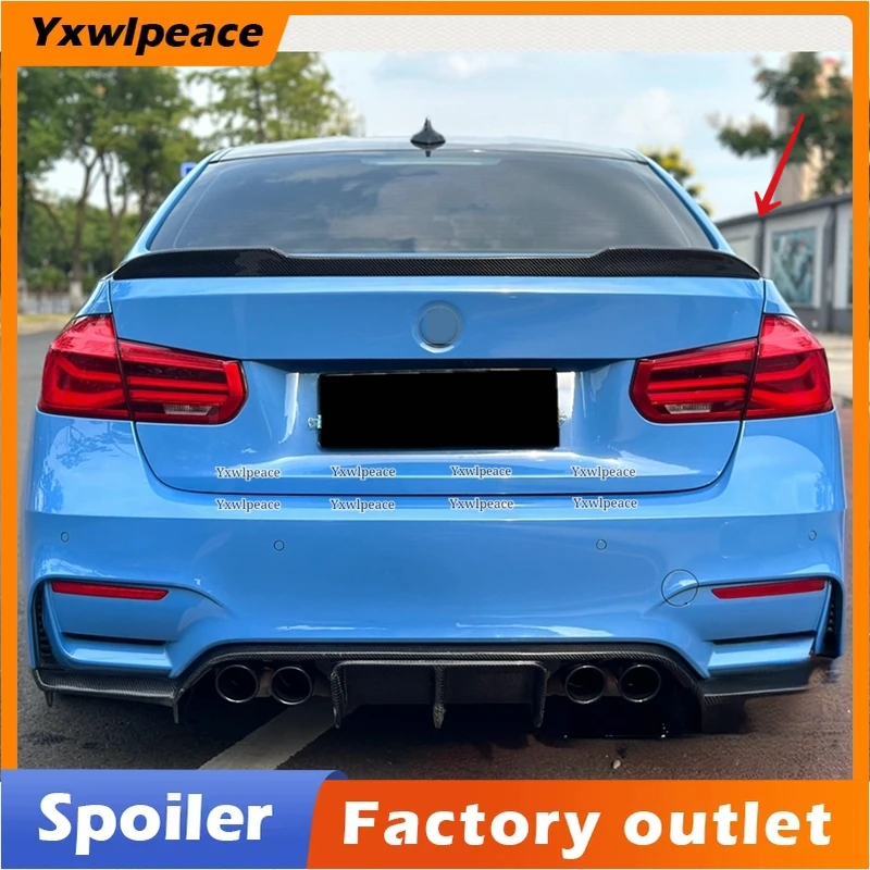 

CS Style Real Carbon Fiber/ FRP Rear Trunk Spoiler Car Accessories For BMW F30 F35 M3 Spoiler 320i 320li 325li 328i 2013-2018