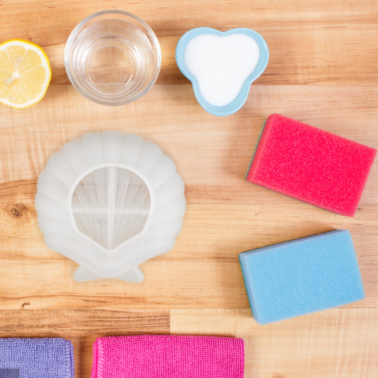 

Silicone Tray Mold Shell Design Compact Lightweight DIY Tray Mold for Epoxy Resin Jewelry Craft Decorative Gift