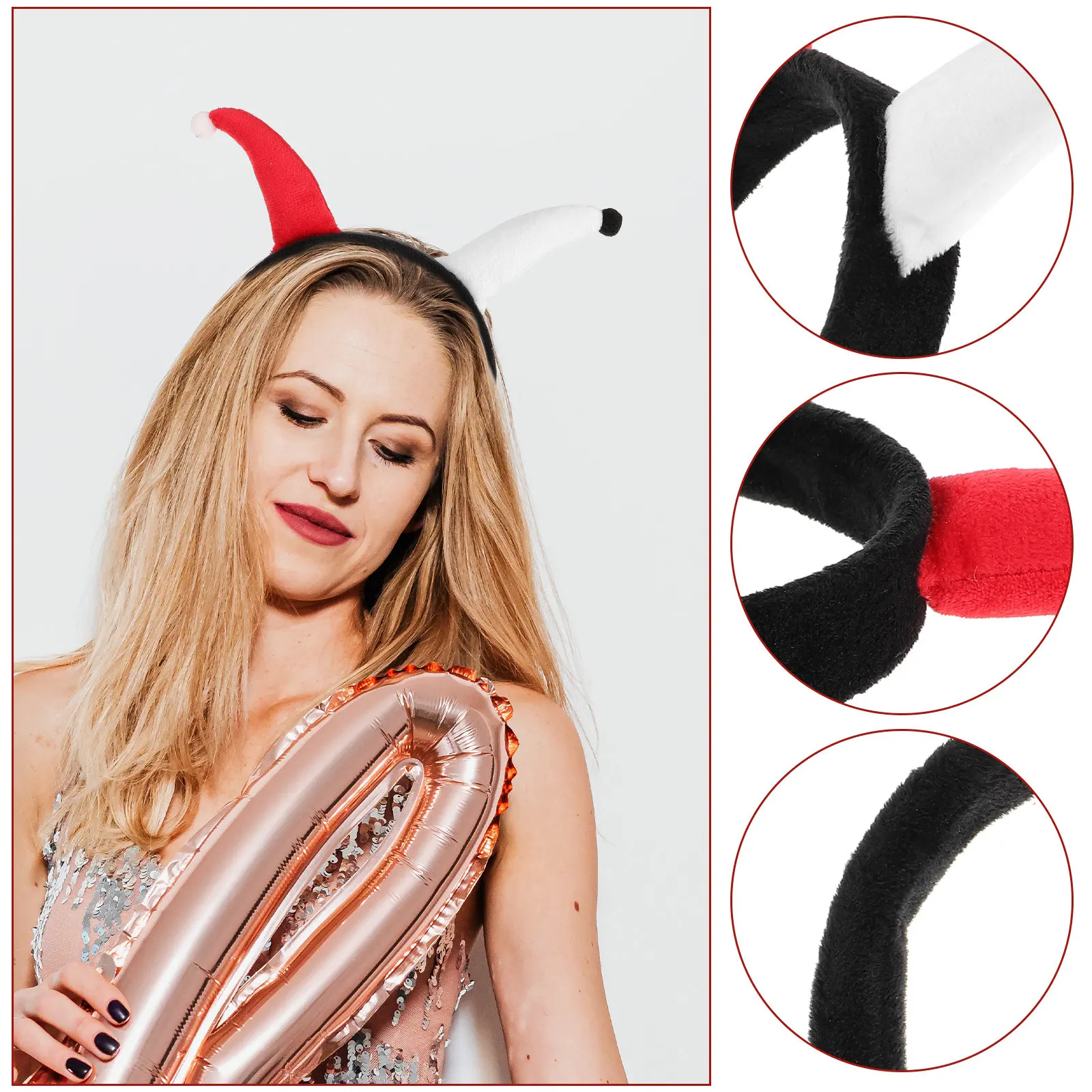Clown Hairband for Party, Festive Hair Clasp, Unique Decorative Hair Accessory for Stage Performance & Celebration