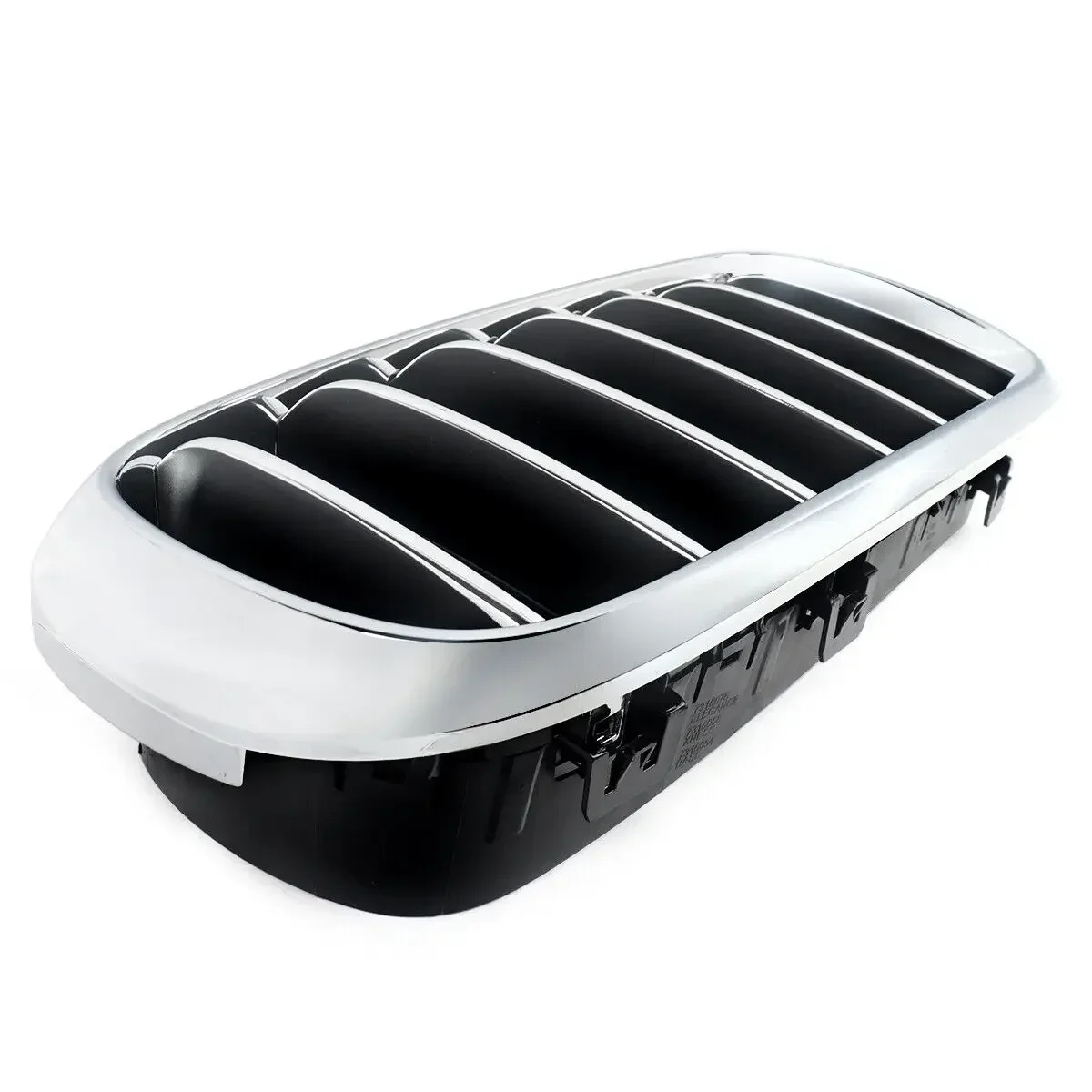 شوايات السباق لسيارات BMW BMW X5 F15 X6 F16 X6M F86 X5M 2013-2018 xDrive 30i 35d 40i M50i OEM نمط أسود استبدال الشبكة الأمامية #5