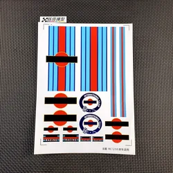 RC Model Car Shell Car Sticker Decoration Parts for 1/10 1/8 RC Crawler Car AXIAL SCX10 TRX4/T6 Defender RC4WD D90 MK07 Tank 300