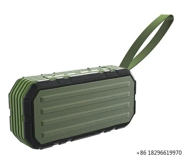 Portable for Bluetooth Wireless Subwoofer Speaker Waterproof with FM Radio for Computer and Mobile Phone Use