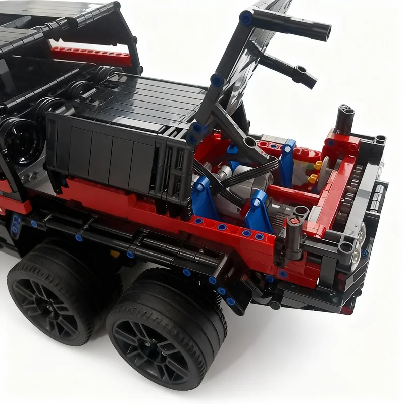 2641pcs MOC 8x8 Rocket Carrier - огляд і ціна Art And Craft Rocket