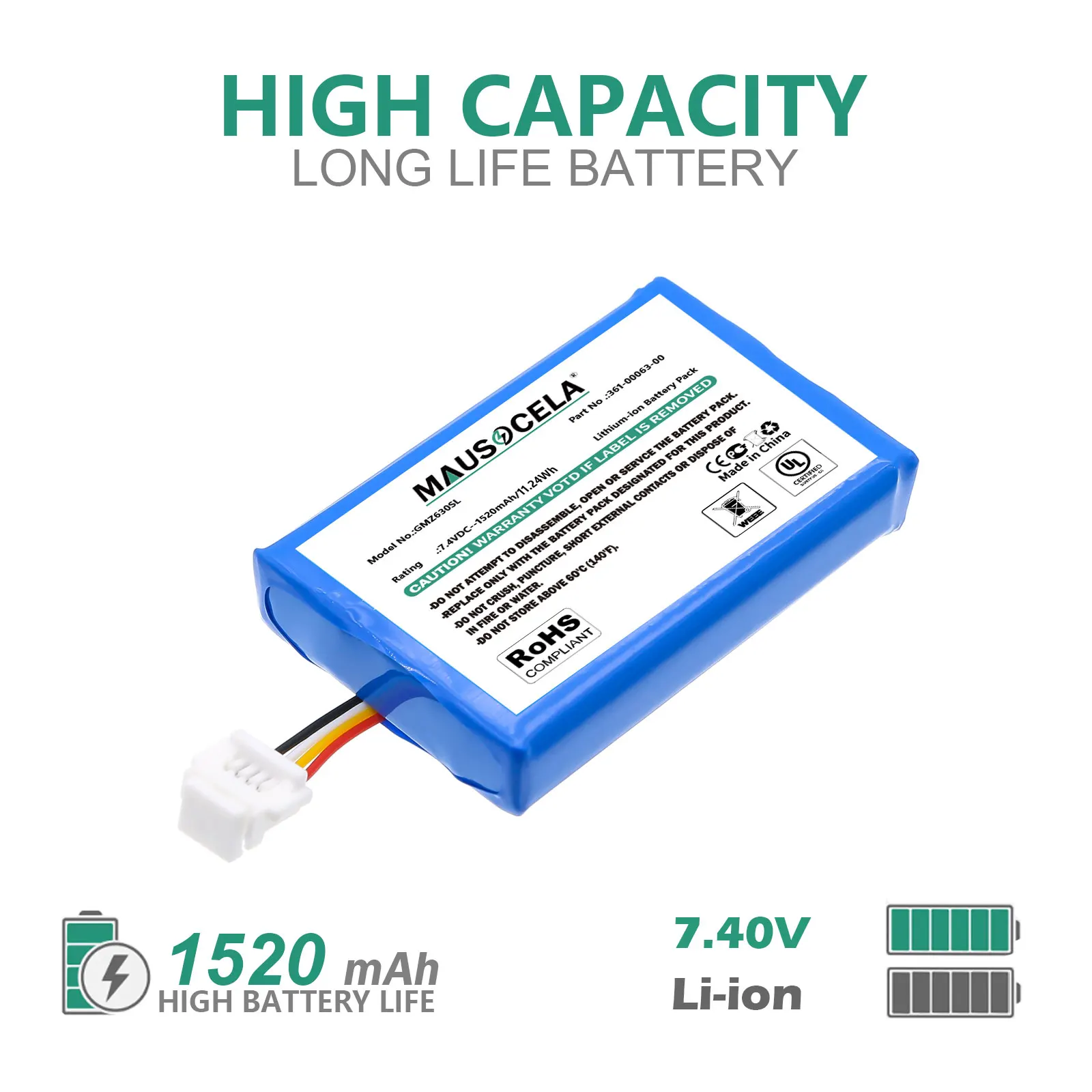 

GPS,Navigator Battery For Garmin:361-00063-00,361-00063-04,Zumo,BMW:Motorrad Navigator V,Motorrad Navigator VI 6 Endurance