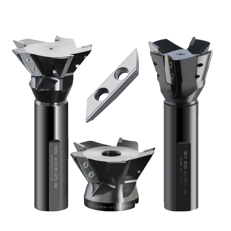 

YW60 YW55 YW75 Dovetail Groove Lengthens Cutting Edge 75 60 55 Degrees Dovetail Cutter Head Suitable For XCET3004 Carbide Insert