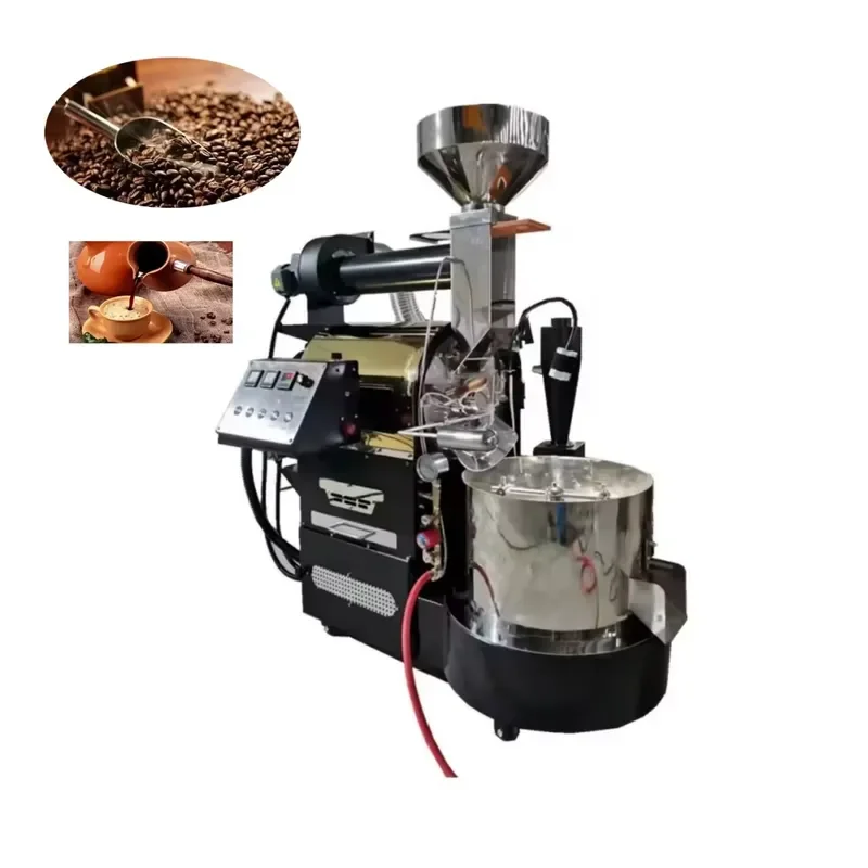 3kg 6kg 12kg Coffee Bean Roaster Machine Electric Household Small Cocoa Roaster HJ-CR3KG
